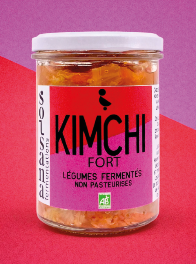Kimchi lactofermenté Solsana